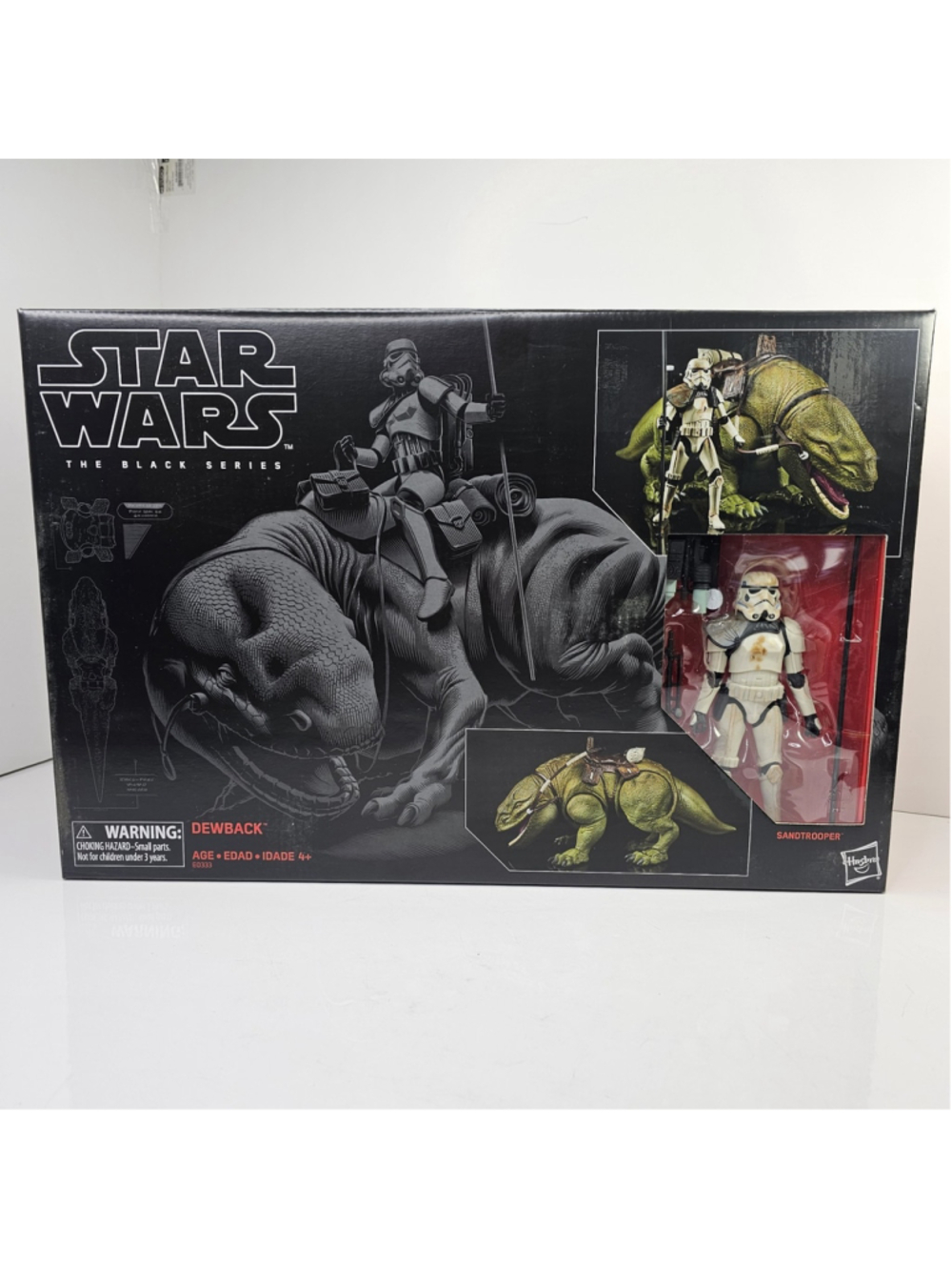 SEALED Star Wars The Black Series Dewback and Sandtrooper E0333 NEW